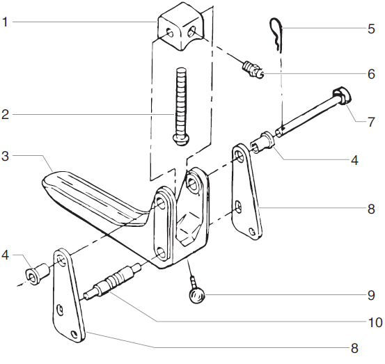 PowrLiner 8900XLT SP Trigger Assembly